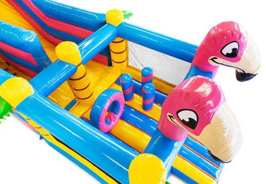 Compre um castelo inflável multifuncional com opções de banho e jogos múltiplos na JB Inflatables