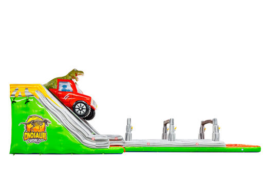 Drop & Slide Jurassic World: escorregador espetacular com tema de dinossauro agora à venda.